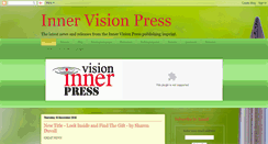 Desktop Screenshot of innervisionpress.com